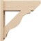 Ekena Millwork 7 1/2-in W x 22-in D x 22-in H Funston Slat Rough Cedar Woodgrain TimberThane Outlooker, Primed Tan OUTUR075X22X22FST24RCPR - alternate 6